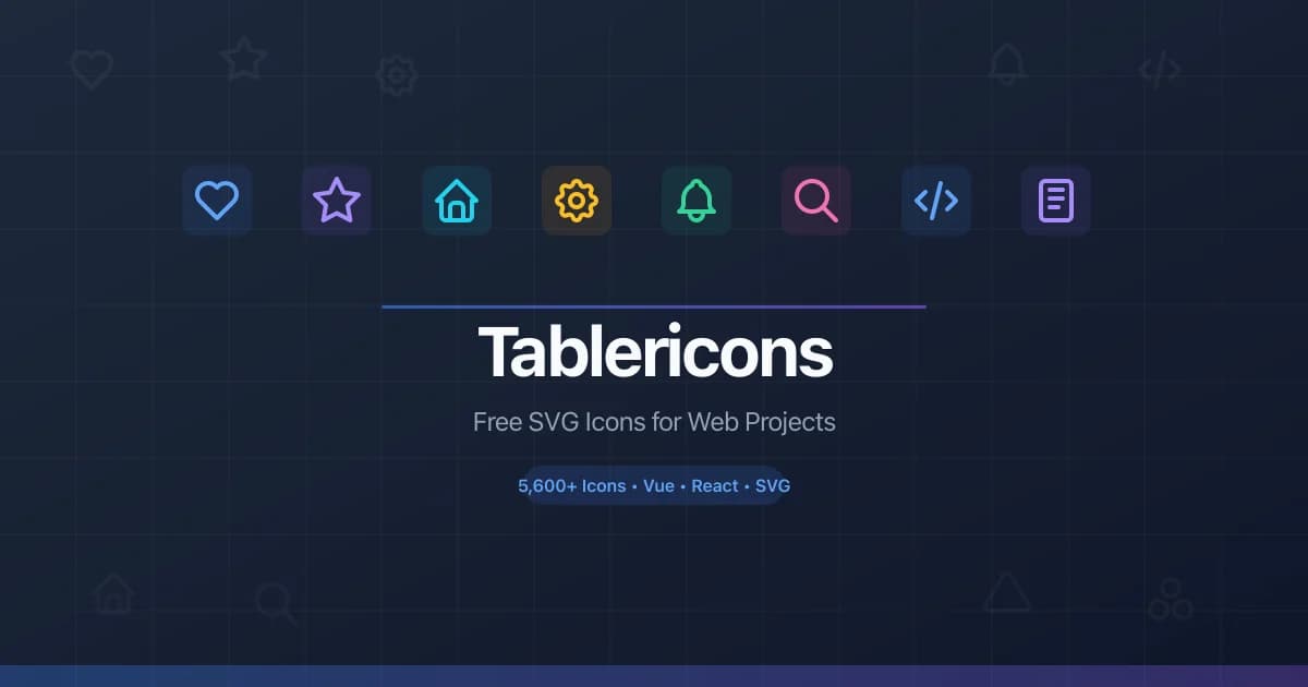 Tablericons